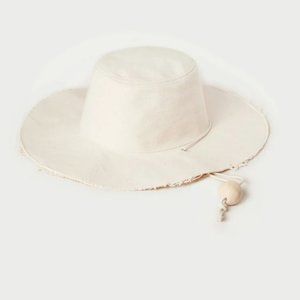 Clarke Natural Canvas Beach Hat